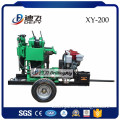 XY-200 mini trailer mounted geothermal well drilling machine